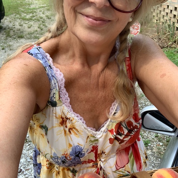 Tommy Bahama Adjustable Empire waist Tank/Sundress in Vibrant Floral, EUC - Picture 8 of 9